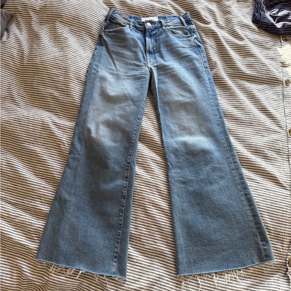 MOTHER Denim PETITES The Lil Hustler Roller Fray - Picture 2 of 10